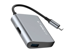 Адаптер Baseus Enjoyment series USB-C to HDMI/USB 3.0 (CATSX-D0G)