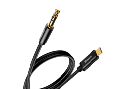 Кабель Baseus USB-C для Mini-jack 3.5 Yiven 1.2M черный