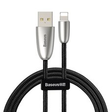 Кабель Baseus Torch Series Data Cable USB для IPhone 2.4A 1m черный