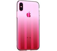 Baseus Aurora Case для iPhone X розовый