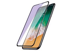 Baseus iPhone X 0.3mm Silk-screen 4D All-screen&Anti-bluelight Tempered Glass Film