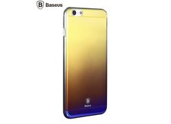 Baseus Glaze Case iPhone 6/6s Plus желто-черный
