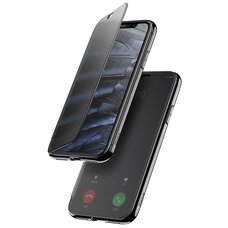 Чехол-книжка для iPhone XR с сенсорной крышкой Baseus Touchable Case черный