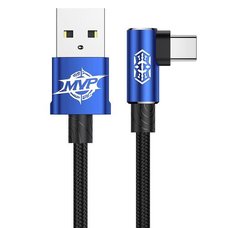 Кабель Baseus MVP Elbow USB-Type-C 2A 1M синий