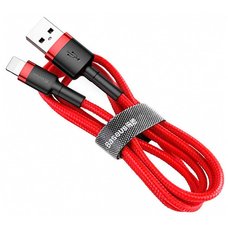 Кабель Baseus cafule Cable USB For iP 2A 3m красный+красный