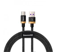 Кабель Baseus HW Flash Type-C 5A 40W 1м черный
