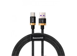 Кабель Baseus HW Flash Type-C 5A 40W 1м черный