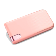 Baseus Thin Version Wireless Charge Power Bank 10000 мАч розовый