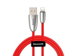 Кабель Baseus Torch Series Data Cable USB для IPhone 1.5A 2m красный
