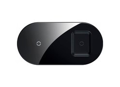 Беспроводное зарядное устройство Baseus Simple 2in1 черный