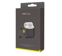 Кейс Baseus Let's go Woven Label Hook Protective Case For Pods 1/2 черный