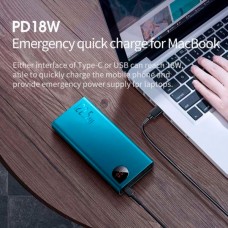 Внешний аккумулятор Baseus Adaman Metal 22.5W 20000mAh темный