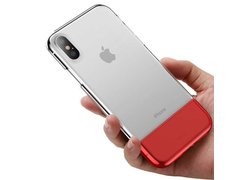 Baseus Half to Half Case For iPhone XS Max красный