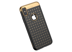 Baseus Star lighting Case For iPhone X черный