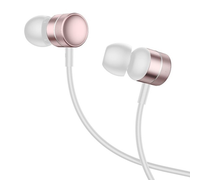 Наушники Baseus Encok Wire Earphone H04 бело-розовый