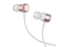 Наушники Baseus Encok Wire Earphone H04 бело-розовый