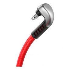 Кабель для iPhone Baseus Green U-shaped Lamp Mobile Game USB-A to Lightning 2m красный