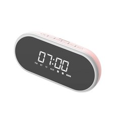Будильник Baseus Encok Wireless Speaker E09 розовый