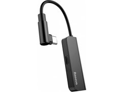 Переходник Baseus L53 USB-C 3.5mm черный