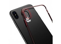 Baseus Glitter Case для iPhone X красный