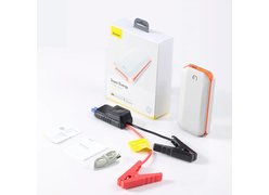 Пусковой стартер Baseus Super Energy Car Jump Starter 8000mAh белый