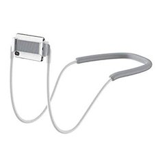 Держатель для смартфонов на шею Baseus New Neck-Mounted Lazy Bracket белый