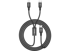 Кабель Baseus Rapid Series 2-in-1 MicroUSB -Lightning 1.2 м черный