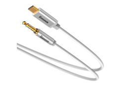 Кабель Baseus USB-C для Mini-jack 3.5 Yiven 1.2M белый