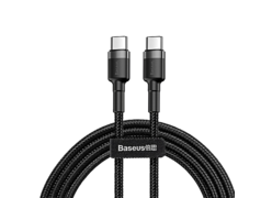 Кабель Baseus Cafule Series Type-C PD2.0 60W 2м серый