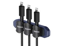 Держатель для кабеля Baseus kaka Fixer Kit синий