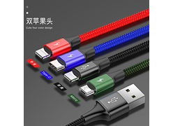 Кабель для iPod, iPhone, iPad Baseus 4-in-1 Output USB