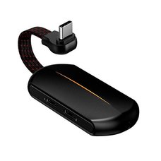 Зарядное устройство Baseus GAMO 3-in-1 Type-c Male to Dual Type-c & 3.5mm Female Adapter L49