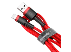 Кабель Baseus Kevlar Cable USB for Lightning 2A 0.5M красный