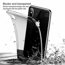 Baseus Half to Half Case For iPhone X/XS черный