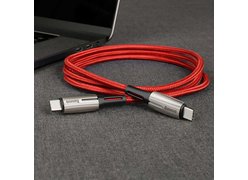 Кабель Baseus Water Drop-shaped Lamp Type-C 2M красный