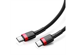 Кабель Baseus Cafule Series Type-C PD2.0 60W 2м черно-красный