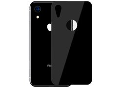 Защитное стекло Baseus 4D Tempered Back Glass для задней панели iPhone XR черный