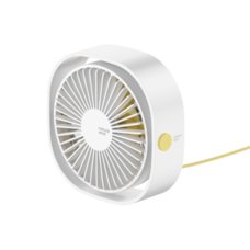 Настольный вентилятор Flickering Desktop Fan белый