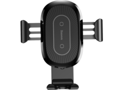 Держатель Baseus Wireless Gravity с беспроводной зарядкой черный