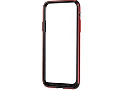 Baseus Platinum Metal Border Case для iPhone X красный