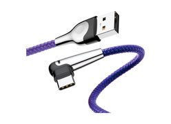 Кабель Baseus MVP Mobile Game USB AM/CM 1м синий