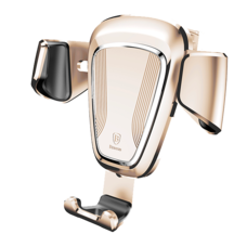 Автомобильный держатель Baseus Gravity Car Mount золотой