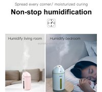 Baseus Cute Mini Humidifier розовый