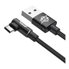 Кабель Baseus MVP Elbow USB-Type-C 2A 1M черный