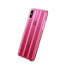 Baseus Aurora Case для iPhone XR розовый
