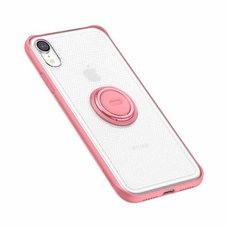 Baseus Dot bracket Case For iPhone XR розовый