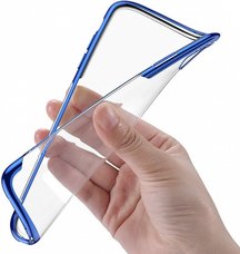 Baseus Shining Case для iPhone XS синий