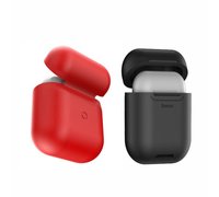 Кейс для беспроводной зарядки AirPods Baseus Wireless Charger красный