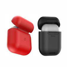 Кейс для беспроводной зарядки AirPods Baseus Wireless Charger красный