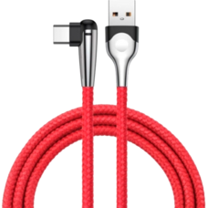 Кабель Baseus MVP Elbow Mobile Game сable 2м Type-C/USB красный